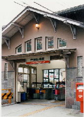 南海本線諏訪ノ森駅西駅舎の写真