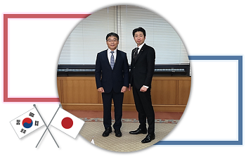 駐大阪大韓民国総領事館の市長訪問画像