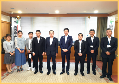 公立大学法人大阪 大阪公立大学学長の市長訪問の画像