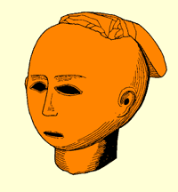 Haniwa Woman's head