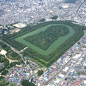 Keyhole-shaped kofun (Nintoku-tenno-ryo Kofun)