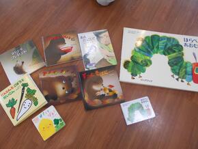 当日紹介された絵本の写真