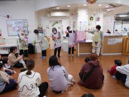 ぬいぐるみ劇写真