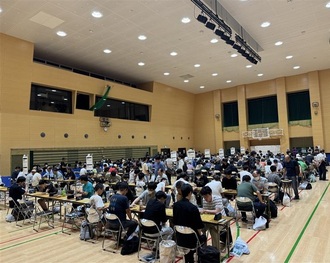 将棋大会の様子の写真