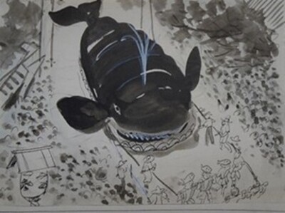 岸谷勢蔵　鯨まつり