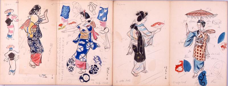 堺市民踊りスケッチ帖