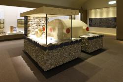 古代展示場の石棺