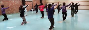 太極拳ワークショップの様子