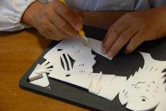 日本の切り紙を作る