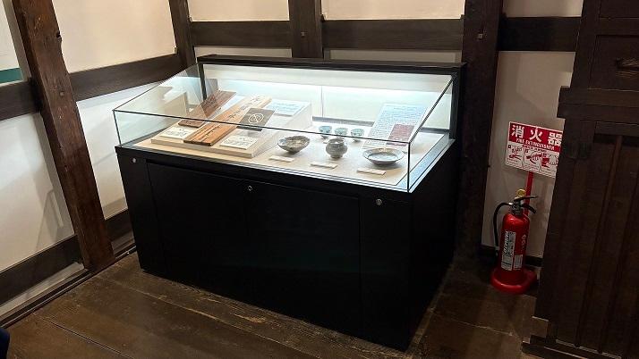 山口家住宅での展示の画像