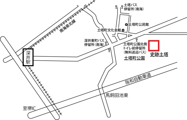 土塔地図