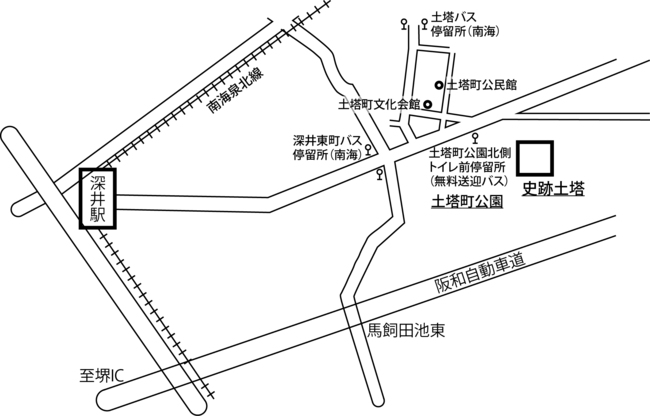 土塔地図