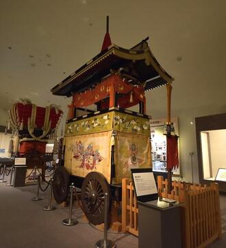 堺市博物館で展示中の大小路鉾
