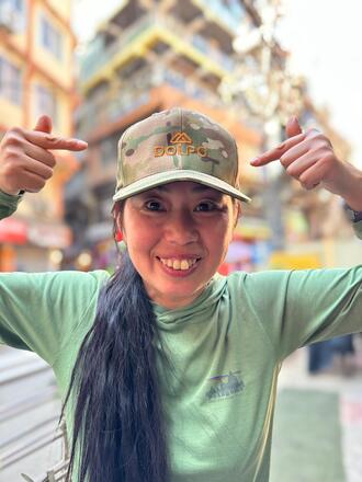 講師の稲葉香さんの写真です。