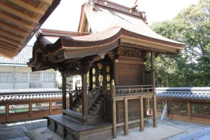 菅生神社本殿の画像
