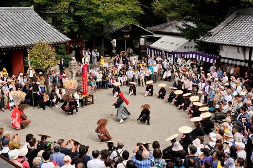 櫻井神社でのこおどり奉納の画像