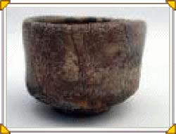 軟質施釉（樂）茶碗の写真1