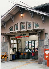 南海本線諏訪ノ森駅西駅舎の写真