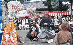 上神谷のこおどりの写真