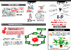 大麻リーフレットの裏面