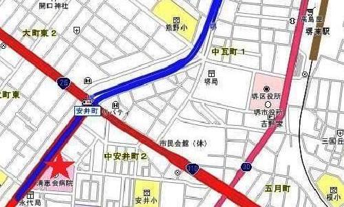 清恵会病児保育室めぐみ所在地図