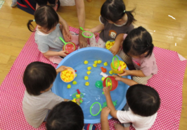 あひるすくい（2歳児）