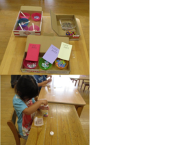 スノードーム作り（3歳児）