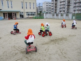 三輪車の写真