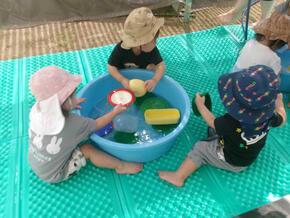 おもちゃ洗い