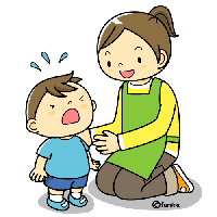 大人と子どもイラスト