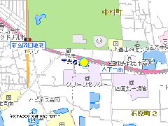 トヨタカローラ南海　金岡店の地図画像
