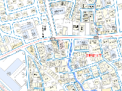 堺引野郵便局の地図画像
