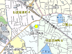 田中景子バレエ団　バレエスクールの地図画像