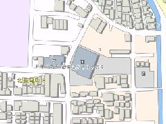 蔵前温泉さらさのゆの地図画像