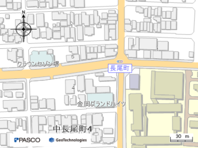 MERYGURYの地図画像