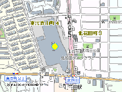 イオンモール堺北花田の地図画像