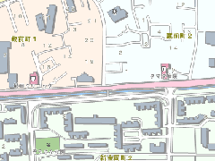 くらまえ鍼灸整骨院の地図画像