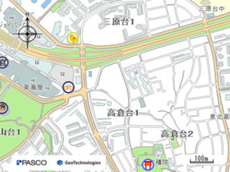 大阪健康福祉短期大学の地図画像