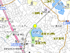 日新商事株式会社　セルフ深井駅前SSの地図画像