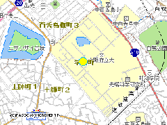 公立大学法人大阪　大阪公立大学の地図画像