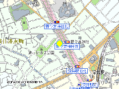 スズキ大阪販売株式会社の地図画像