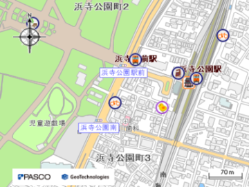 and loveitの地図画像