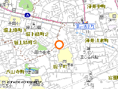 スタッド堀上緑町教室の地図画像