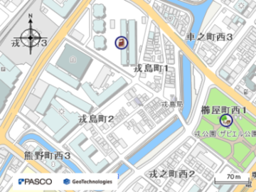 Liisports studio 堺の地図画像
