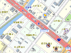 株式会社　奥保険事務所　堺支店の地図画像