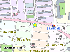 Queen's Marry Englishの地図画像