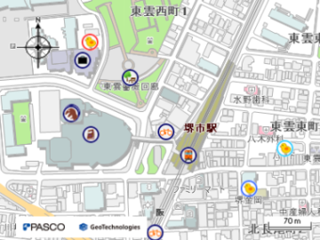 Queen's Marry Englishの地図画像