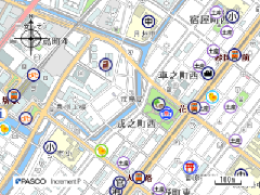 堺戎島郵便局の地図画像