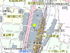 堺マザーズハローワークの地図画像