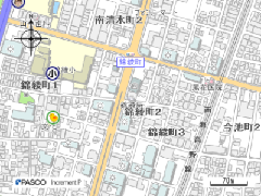 堺錦綾郵便局の地図画像